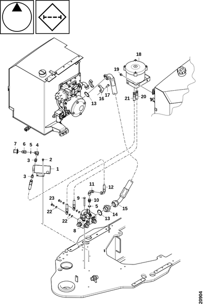 Насос для заправки и фильтр Kleenoil