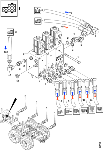 Клапан, передняя стенка