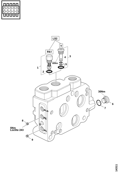 Входная секция L90LS