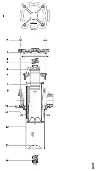 Фильтр утечки масла (Окружающая среда)