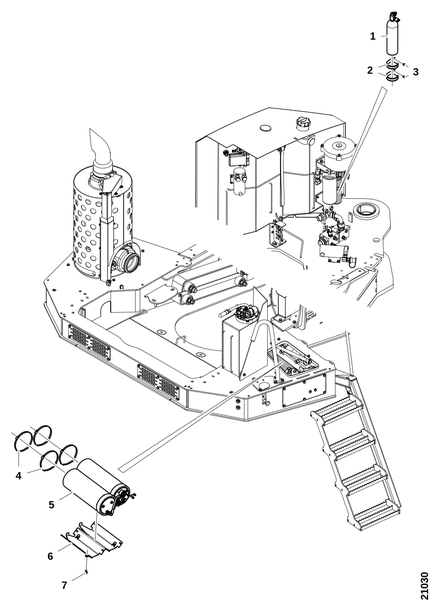 Прибор и гидроцилиндр детектора