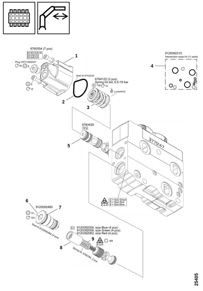 Секция управления 6, блок удлинения, продолжение