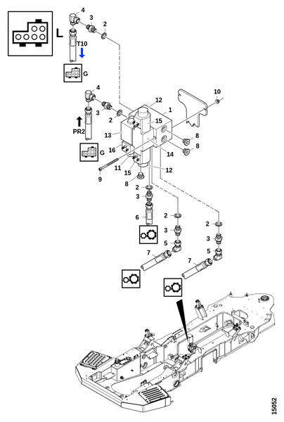 Клапан переключения передач "L"