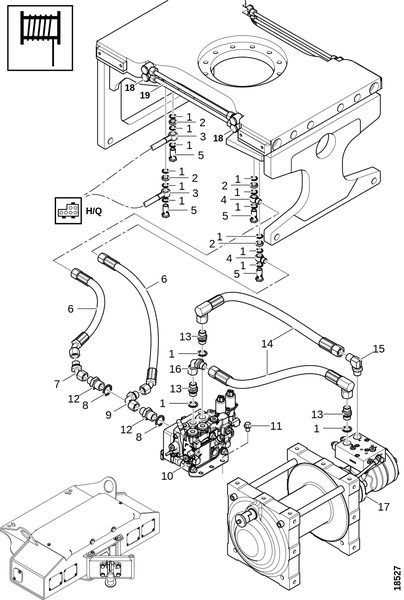 Лебёдка для восстановления, сочленённый вагон F13D