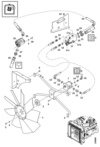 Привод вентилятора