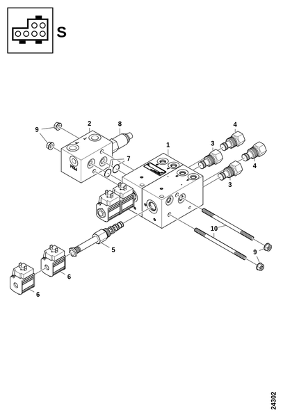 Блок клапанов "S"