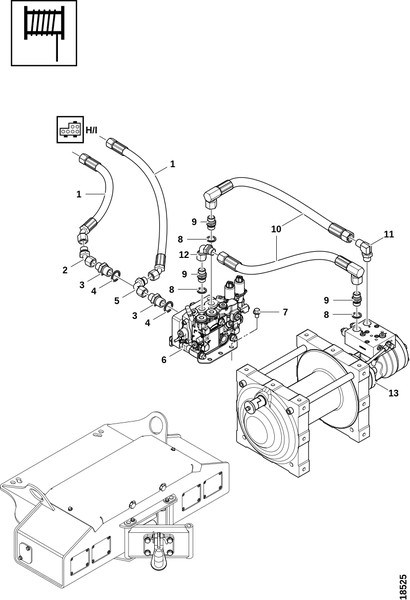 Лебёдка для восстановления F15D/ F13D Компакт