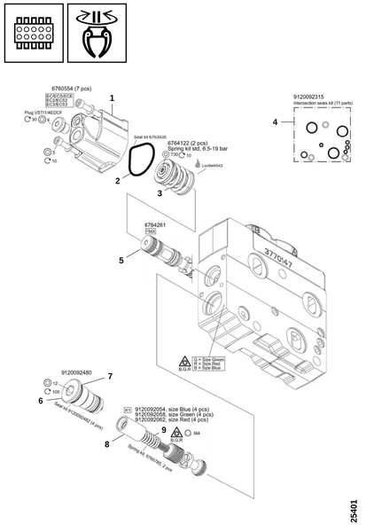 Секция управления 4, ротатор, продолжение