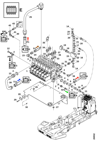 Распределительный клапан K220LS "E"