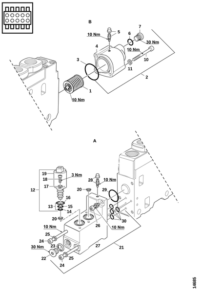 Секция управления K170LS