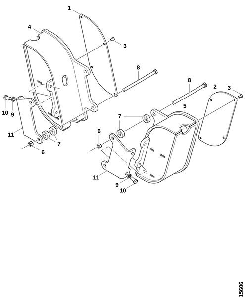 Консоли ламп, широкие грузовые стойки