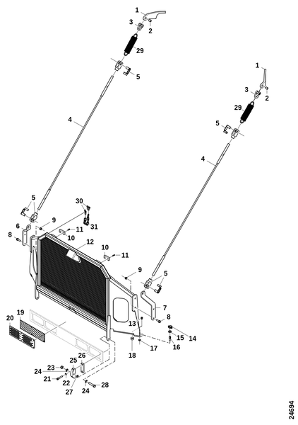 Передняя защита