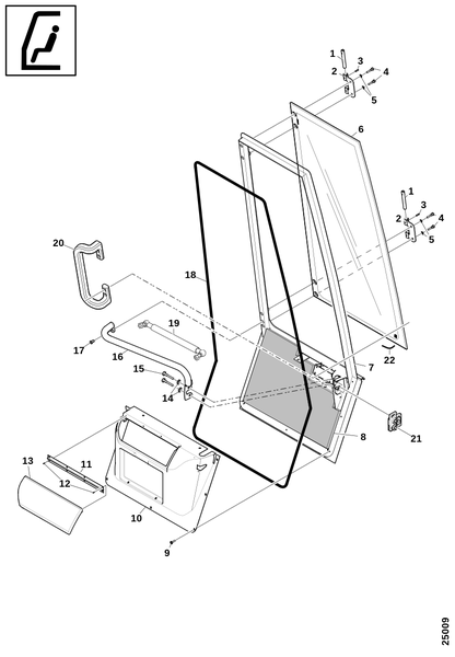 Дверь, левая