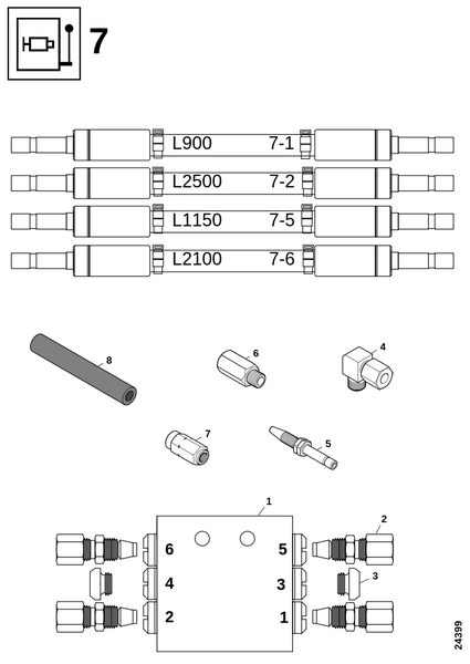 Смазочный блок 7
