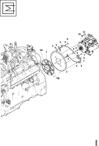 Насос, муфта