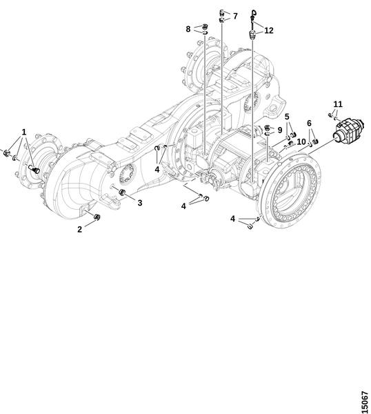 Ось тележки